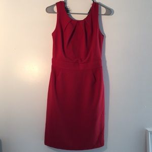 LULU*s Red dress w lace back detail